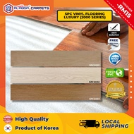 Aqsa Lantai SPC Klik Kalis Air 2000 Series 3.5MM - 4MM Percuma XPE Foam SPC Flooring Free XPE Foam C
