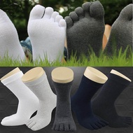 1 Pairs Men Women's Socks Five Finger Pure Cotton Socks Sports Casual Shoe Toe Socks