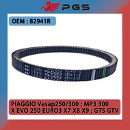 Kevlar 82941R/1G Drive Belt V PIAGGIO Vesap250/300 MP3 300 aprilia 250 Victoria 300 IE LC X EVO 250 