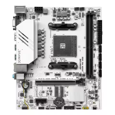 Jingyue motherboard B450M PRO AMD Gigabit network card 6-phase smart power supply NVME protocol X16 
