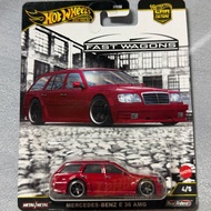Lehuong Diecast - Hot Wheels Premium Car Culture Fast Wagons Mercedes-Benz E 36 AMG