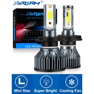 2PCS Car LED Headlight H1 H4 H7 LED Bulb H8 H11 9005 HB3 9006 HB4 9004 HB1 9007 HB5 H13 Led Lights 1