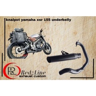 Yamaha xsr 155 underbelly exhaust