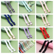 MXMIO Stainless Steel Bra Straps, Double-Shoulder Adjustable Bra Shoulder Straps, Bra Accessories Anti-slip Buckle Belt Solid Color Underwear Shoulder Strap Bralette Accessory