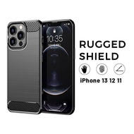 iPhone 13 12 11 X Xr Xs 7 8 Plus 6 6s Slim Fit Matte Rug Protect Case Anti Fingerprint Shock Protect