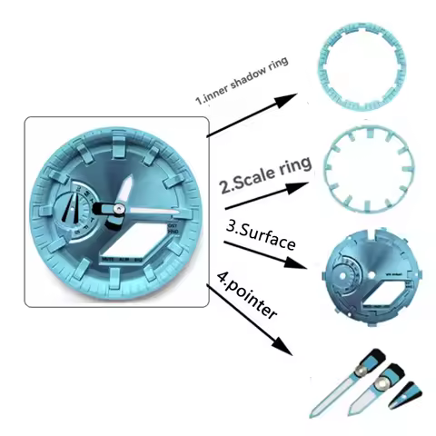 For Casio G-shock GA2100 GA-2100 GA2110 GA-B2100 DIY Modified Accessories Dial Surface Inner Shadow 