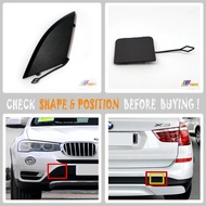 TOW COVER for 15-18 BMW X3 Series F25 LCI xDrive sDrive 18d 18i 20d 20i 25i 28i 30d 35d 35i FRONT & 