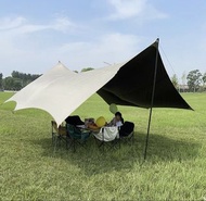 戶外露營野餐天幕連營柱