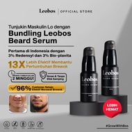 Leobos Beard Serum Pria | Serum Penumbuh Brewok Organik