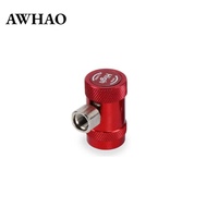 [AWHAO] R134a Pressure Range Pressure Adapter R134a Coupler Resistant Automotive