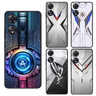 For OPPO A58 5G Case For OPPO A 58 Cover HD Painted Silicone Soft TPU Phone Cases For OPPO A58 5G 20