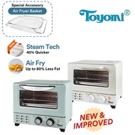 Toyomi 12L Rapid Air Fryer + Steam Oven - AFO 1266ST / AFO 1277ST