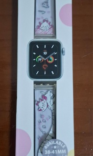 Disney Marie Apple Watch 透明瑪莉貓PVC 錶帶連保護殼