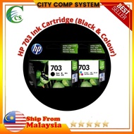 HP 703 Ink Cartridge (Black & Colour)
