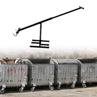 [uguuiya] Manual Trash Compactor Tool Iron Waste Bin Compacto Adjustable Hand Operated Rubbish Bin O