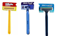 Gillette Goal II Blue II Plus Flexi Alat Pisau Cukur Kumis Jenggot