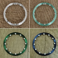 28.5MM Watch Bezel para sa NH70 Movement Modified Parts Green Luminous Insert Ring Inner Diameter 24