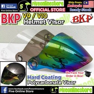 BKP V9 Visor Motorcycle Helmet Visor High Quality PC Visor For BKP Visor 9 Cermin Topi Keledar