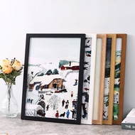 Creative photo frame Simple Wooden photo frame Table 53cm Wall Hanging A4a3 Children's Picture frame