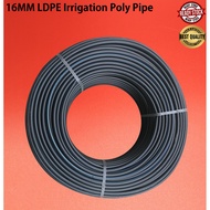 (1 METER) 16MM LDPE POLY PIPE FERTIGATION IRRIGATION TUBING PIPE HOSE | PAIP AIR | FERTIGASI | HYDRO