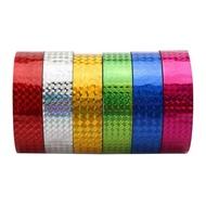 1 slop isi 12 Rol / Isolasi hologram / solasi hologram Toples Kue / solatif / Solasi Warna Motif / L