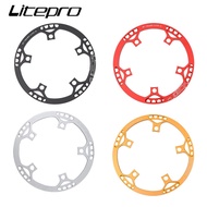 Litepro Folding Bike Single Speed BCD130 Chainring Chainwheel 45T 47T 53T 56T 58T 170mm Square Crank