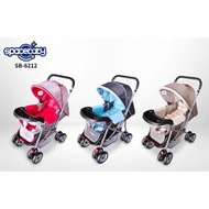 Stroller Space baby SB 6212/Stroller Hadap depan belakang sb-6212