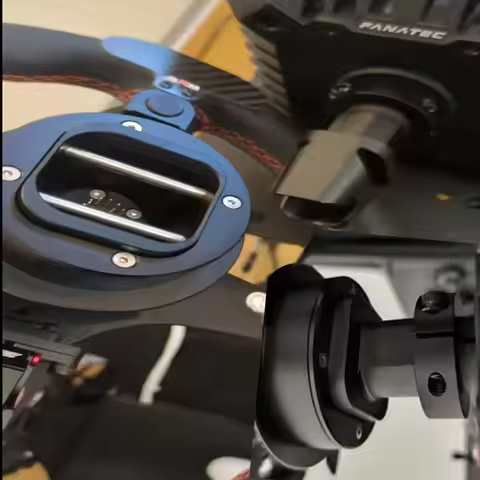 Newest Simube QR2 Base Type-C Attachment for Fanatec Base Accessories CNC and anodizing process