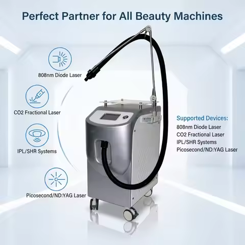 Newest Trend Skin Air Cooling Machine Advanced Tech Epidermal Protection Cryo Air Cooler Unit For Ha