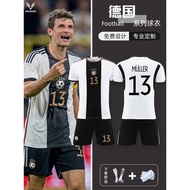 jersey lengan panjang germany jersey France Team 2025 European Cup Jersey Football Jersey Suit Custo