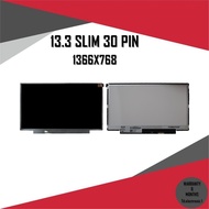 จอ NOTEBOOK 13.3 SLIM 30 PIN ไม่มีหู /จอโน๊ตบุ๊คมือ 1 ราคาถูก