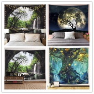 [in stock] Northern Europe ins New wall tapestry for home decoration, beach towel tapestry, landscap