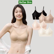 Women's Bra Combo Thick Padded Rimless Soft U-shaped Back Bellar Bra A--2602