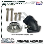 UNIVERSAL RACING INTAKE MANIFOLD 24MM 26MM 28MM EX5 RACING LC135 Y110 RG SPORT RACING INTAKE MANIFOL