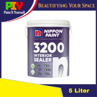 Nippon Paint 3200 Interior Wall Sealer / Cat undercoat Dinding Dalam Rumah 5L - 5 Liter