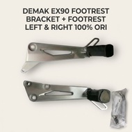 [100% Original] Demak EX90 Footrest Bracket with Footrest Left and Right Accessories