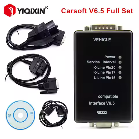 V6.5 ECU Programmer Auto Carsoft For BMW E30 E31 E32 E34 E36 E38 E39 E60 E65 MCU Automotive Diagnost