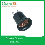 OMNI SOCKET PLUG MODEL E27-601 (SOLD PER PIECE) E27 601