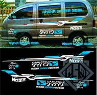 Stiker Mobil Daihatsu Espass Cutting Sticker Mobil Zebra