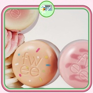 【Vanilla Edition】fwee Lip & Cheek Blurry Pudding Pot Set (+Brush)
