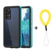 DBJIT A54 A52S A53 14 A 52 S 5G เคสคริสตัลกันน้ำ IP68 360ฝาครอบซีลสำหรับ Samsung Galaxy A54 A52 53 A