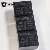 HJR-3FF-S-H-Z-05VDC 12VDC 24VDC 10A 4 Pins 5 Pins Original Sky Wave Relay