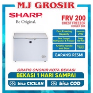 Sharp Frv 200 Chest Freezer Box Frv200 Lemari Pembeku 200 Liter