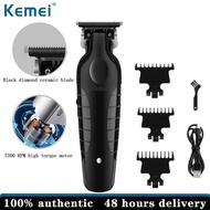 Kemei เครื่องตัดผมชาย KM-2299 USB ปัตตาเลี่ยนมืออาชีพไฟฟ้าผมปัตตาเลี่ยนชาร์จไฟได้ปัตตาเลี่ยนตัดผมชาย