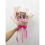Kinder bueno Chocolate rose Bouquet Graduation Gift/ for Birthday, Happy anniversary, New Life