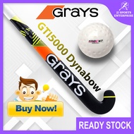 Grays GTI5000 GTI 5000 (37.5'') Dynabow Indoor Stick Hockey Stick Kayu Hoki Trident Dimple Hockey Ball Bola Hoki Blue