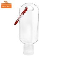 Surprice Botol Hand Sanitizer Gantungan Kunci  Besi Transparan / Botol Hand Sanitizer / Pouch Hand S