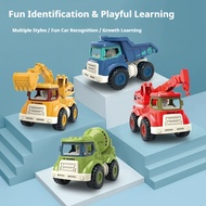 Children's Toys Engineering Vehicles Excavator Dump Truck Crane Mixer Truck Inertia Toys