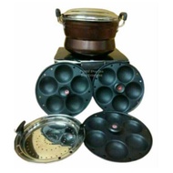 Oxford 3-in-1 Non-Stick Idly Steamer – 3 Plates + Multi-Purpose Pot  Description:  • Includes 3 idly