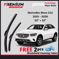 🔥 MERCEDES-BENZ GLC 250 300 X253 [2015-2020] PREMIUM WIPER BLADE JAPAN TECHNLOGY WIPER BLADE WINDSCR